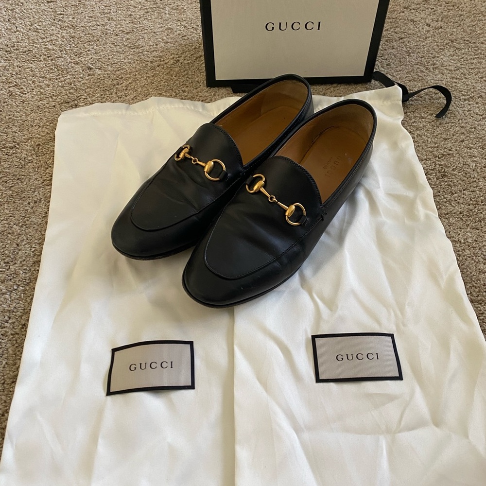 Gucci horsebit loafers. Gently worn. No scuffs